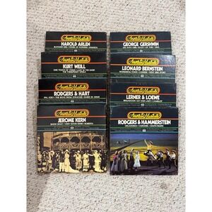 Time-Life American Musicals Collection 8 Box Sets 24 LP Records Guidebooks
